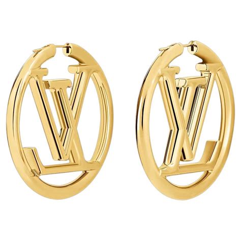 louis vuitton small hoop earrings|louis vuitton monogram earrings.